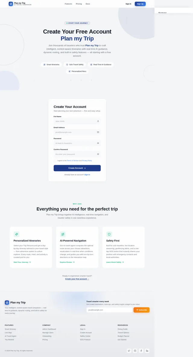 Signup