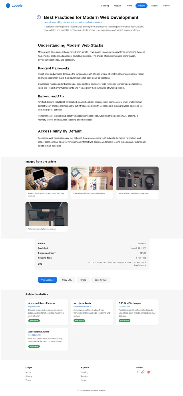 Website