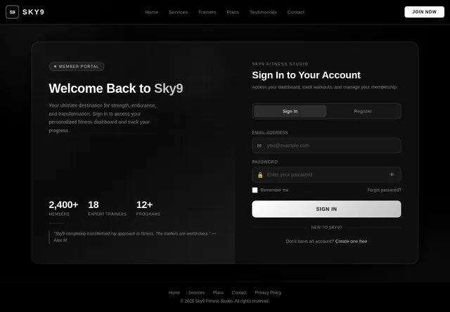 Login