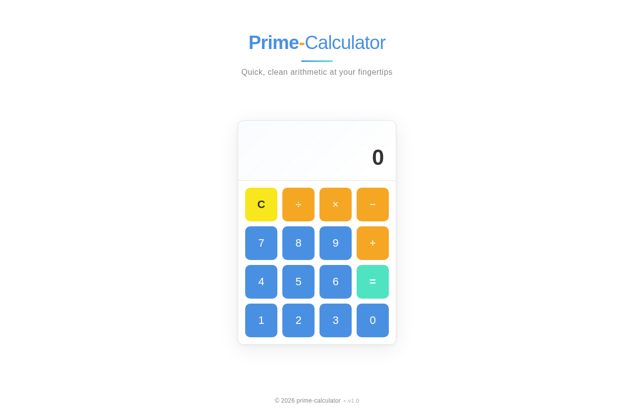 Calculator design preview