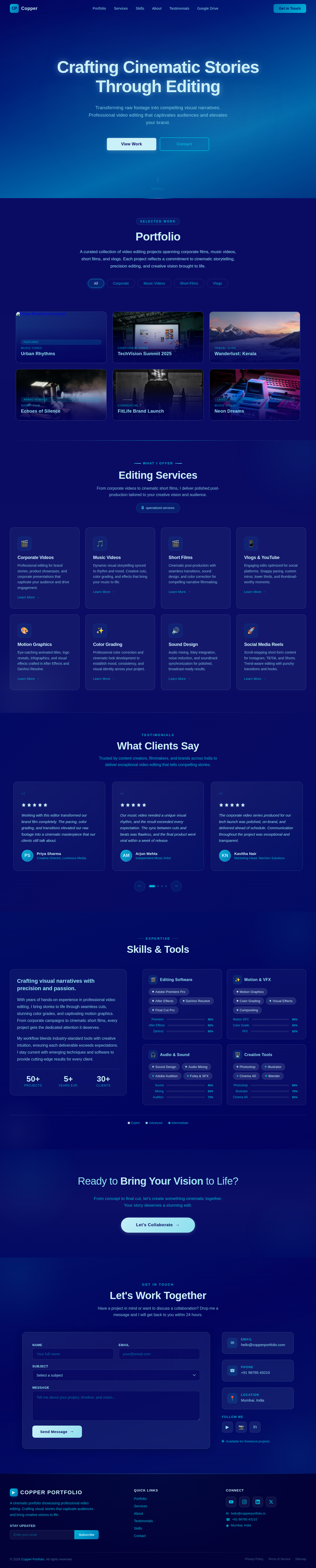 Homepage design preview