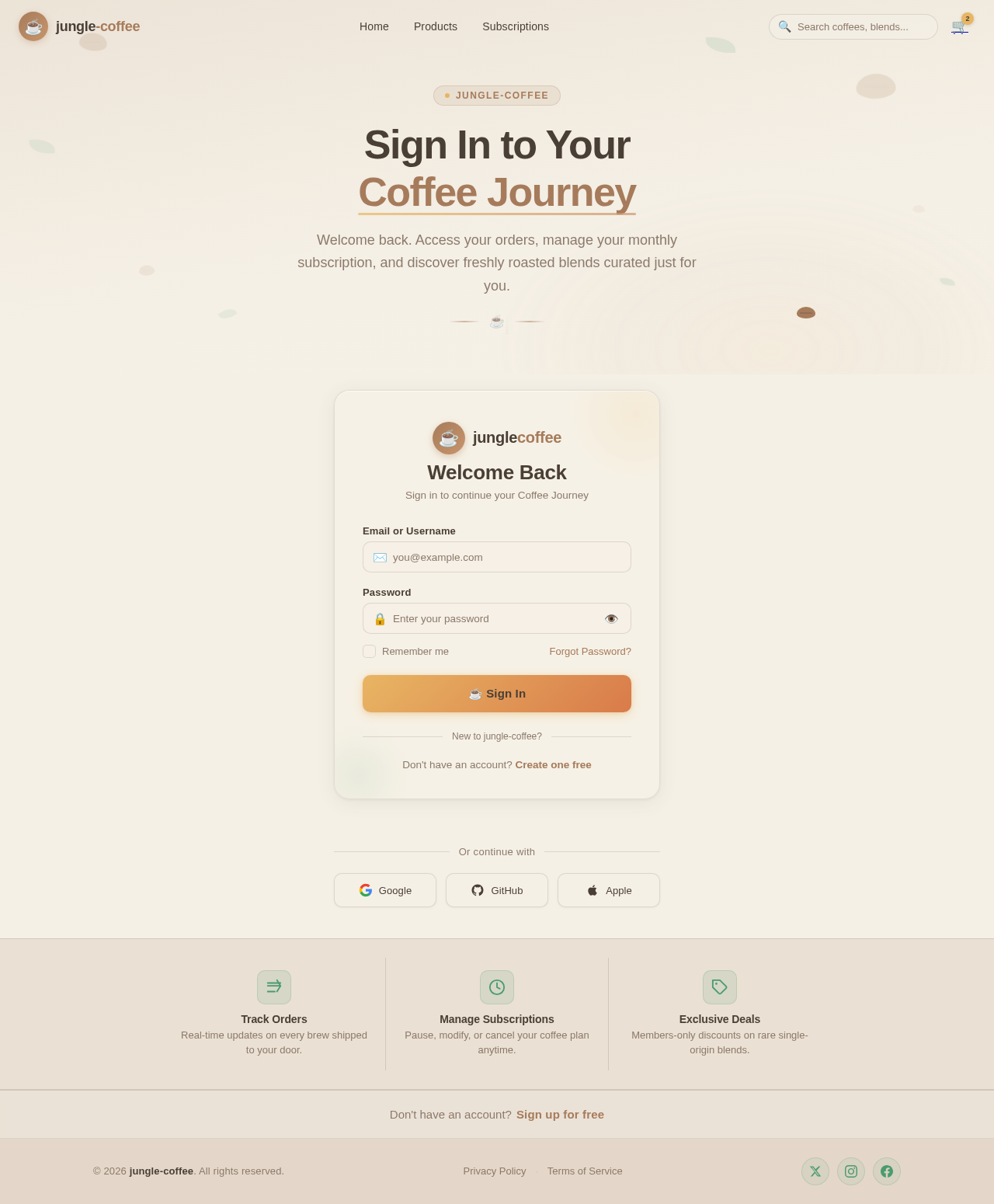 Login design preview