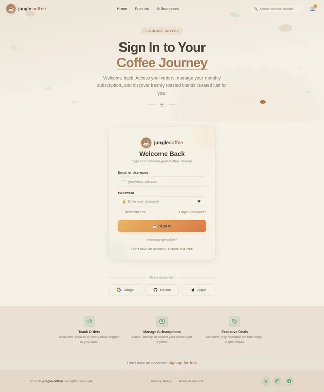 Login
