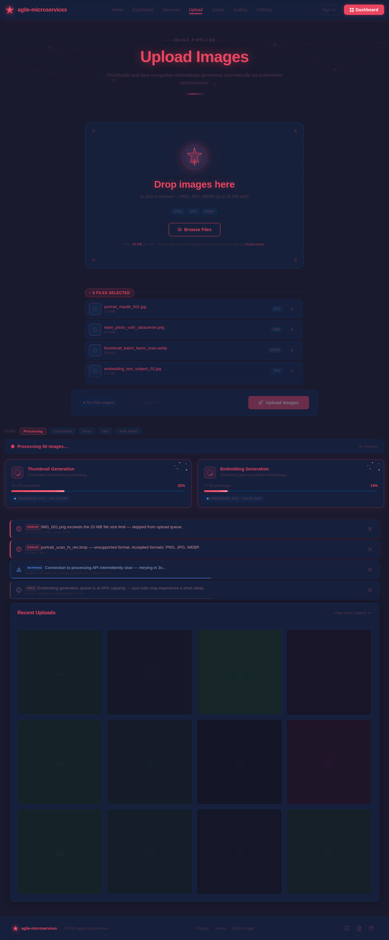 Upload design preview