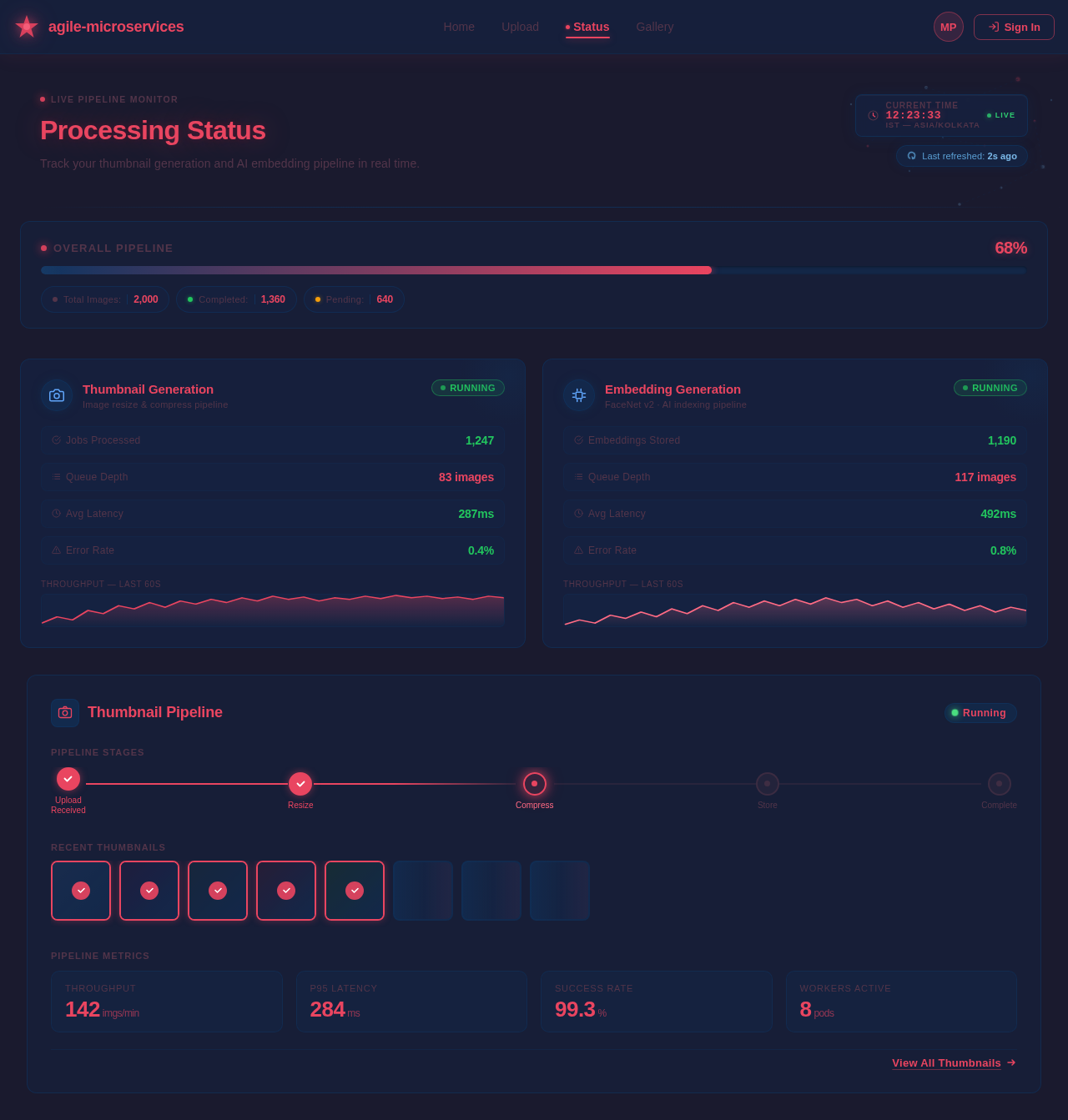 Status design preview