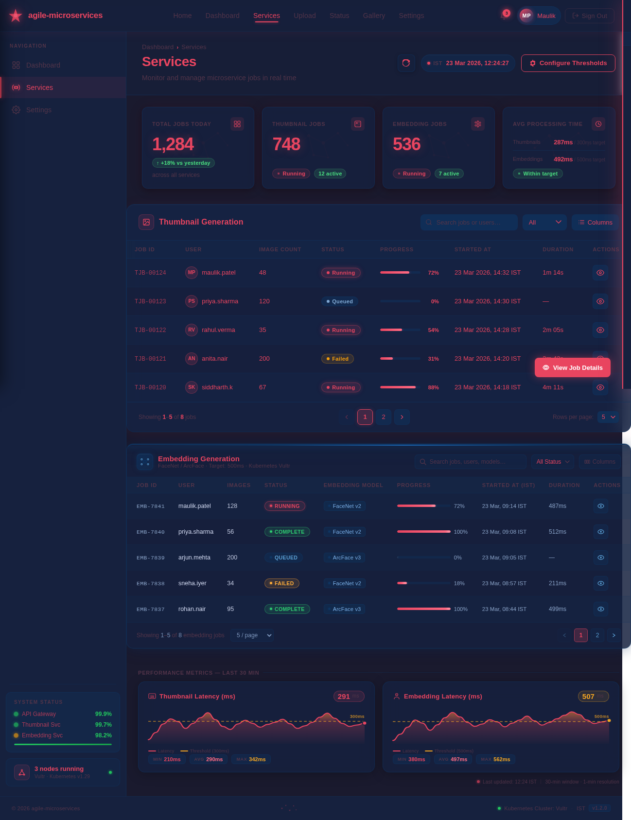 Services design preview