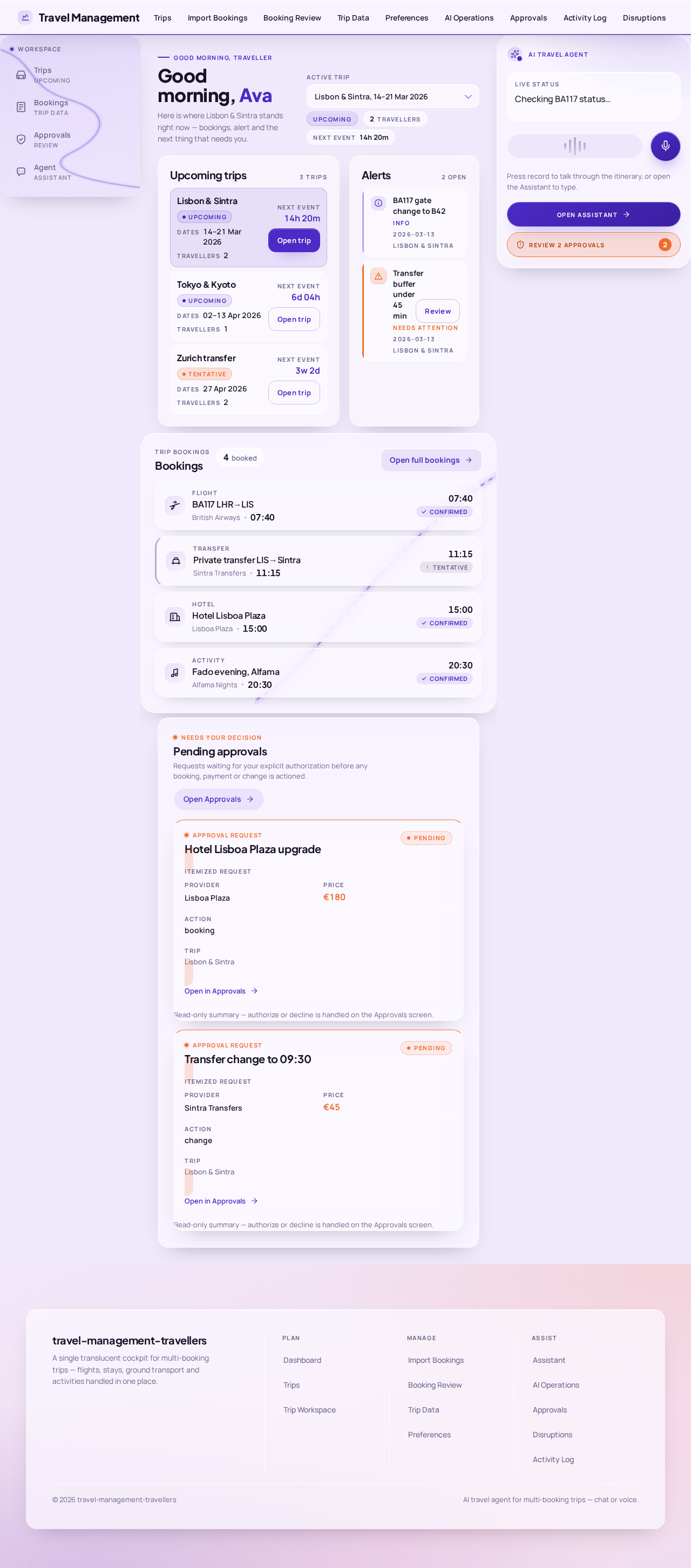 Dashboard design preview