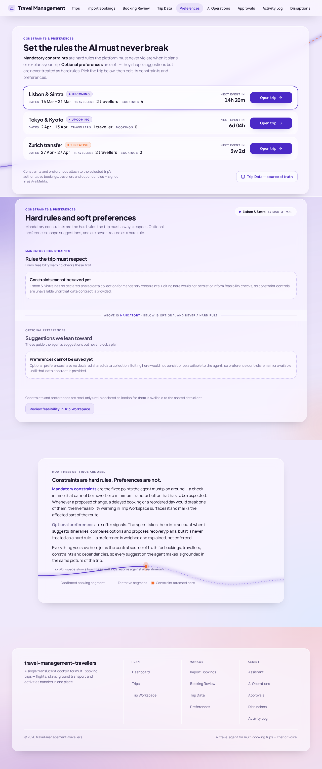 Preferences design preview
