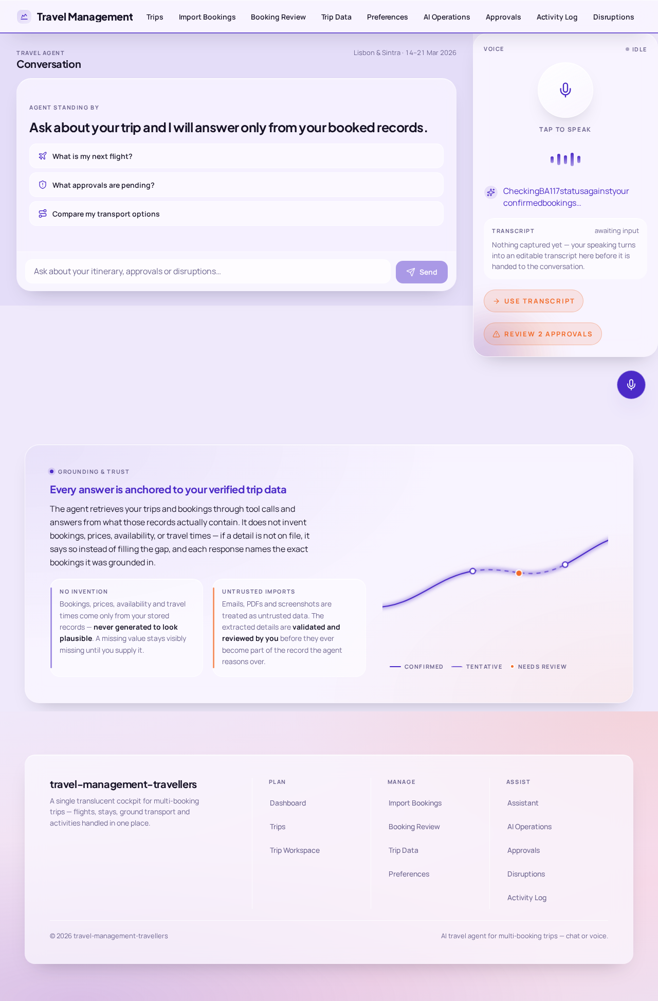 Assistant design preview