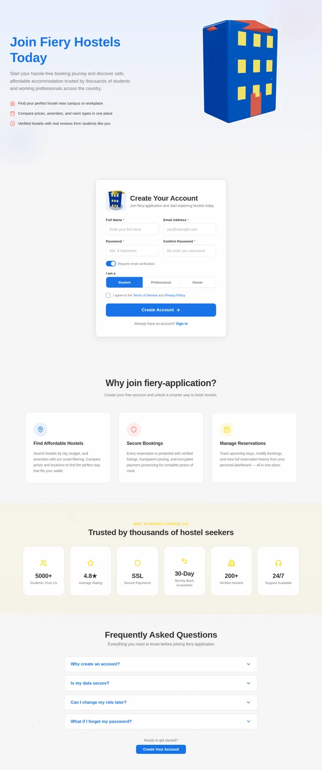 Signup