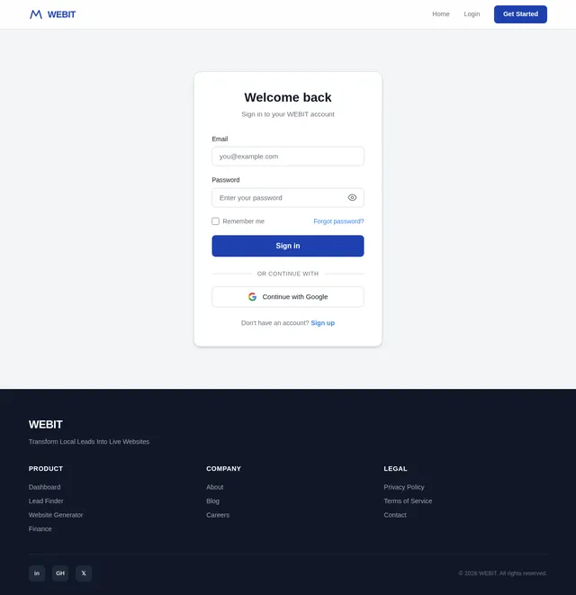 Login