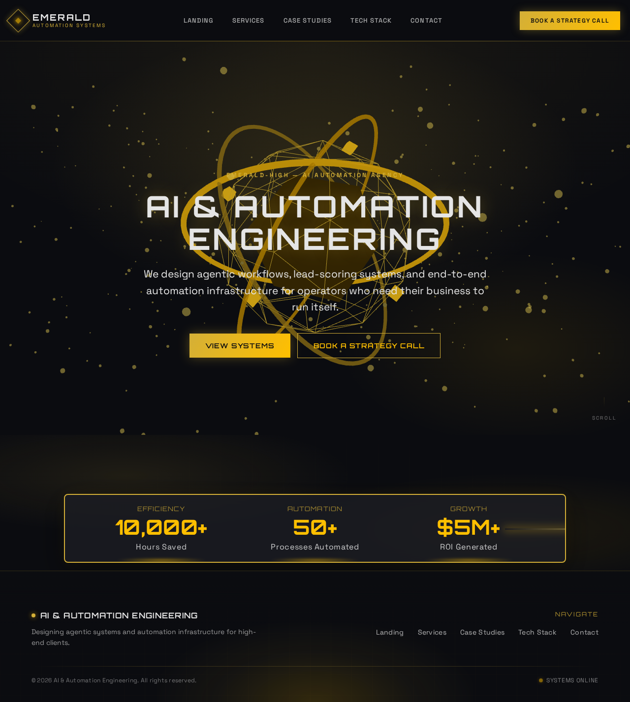 Landing design preview
