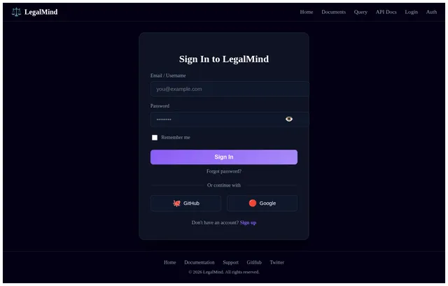 Login