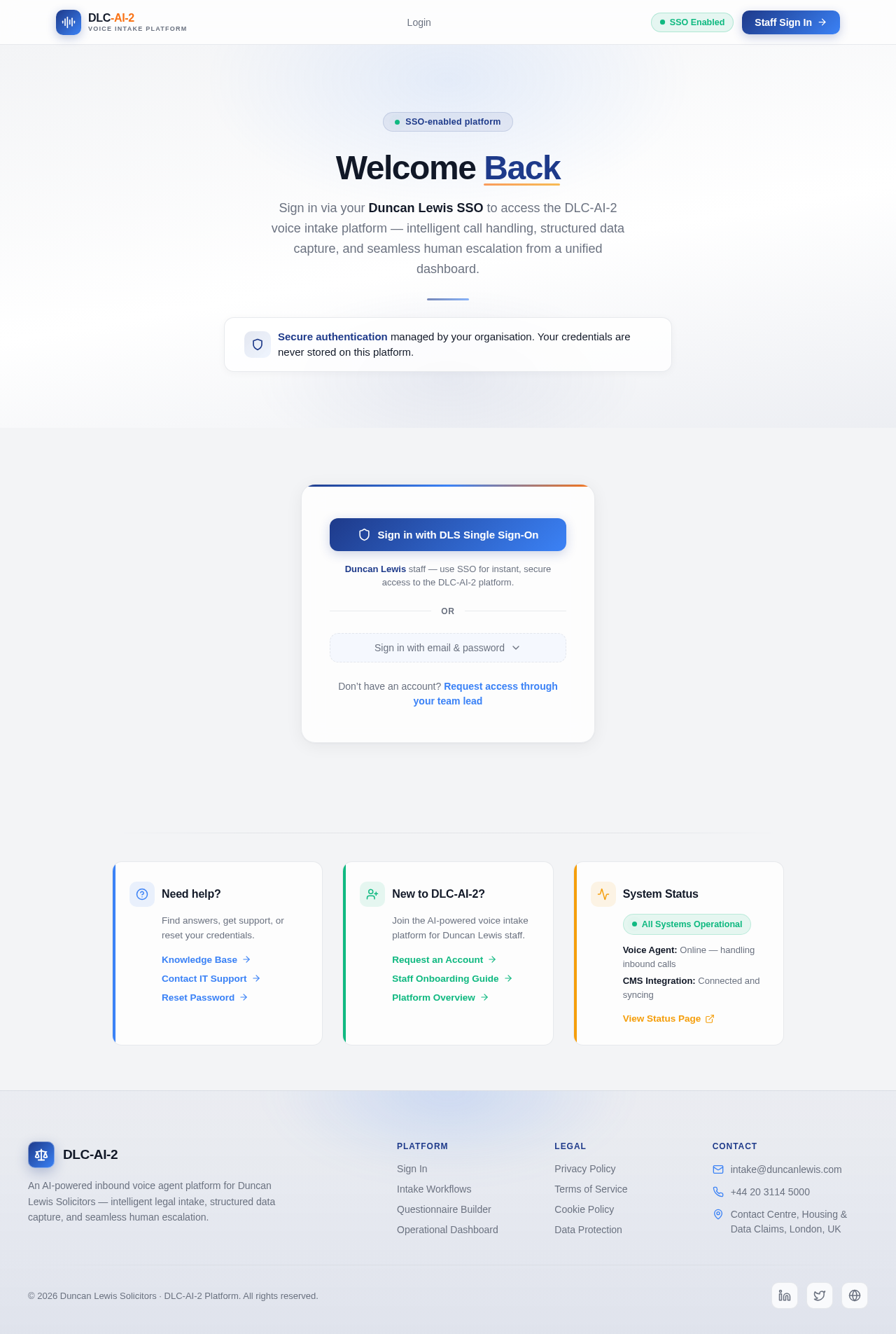 Login design preview