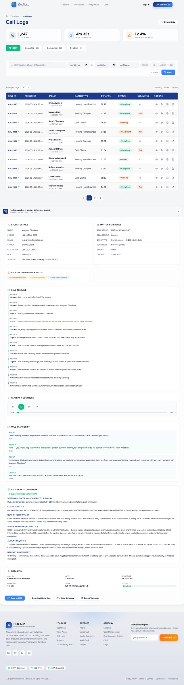 CallLogs