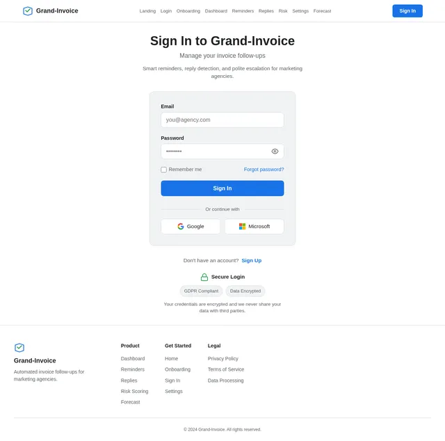 Login