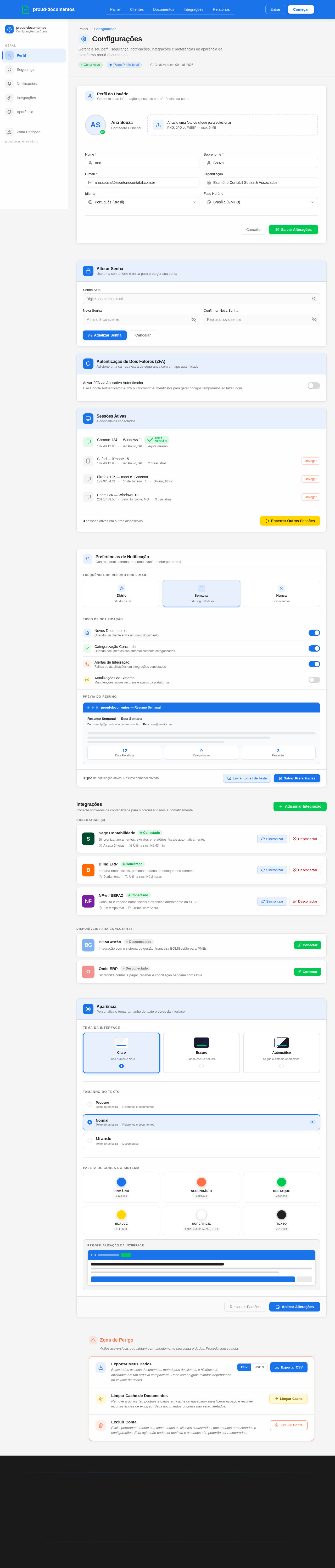 Settings design preview