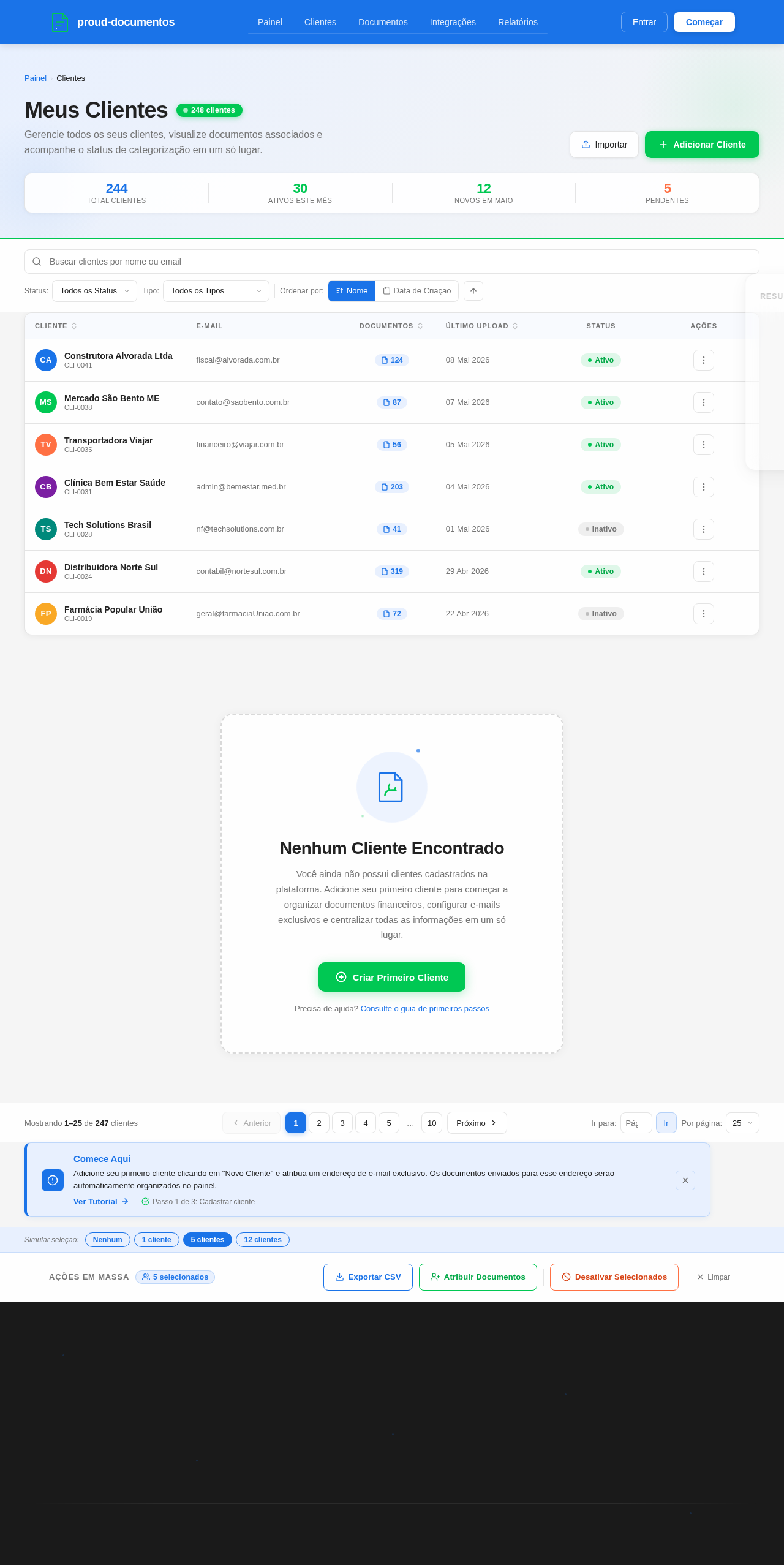 Clients design preview