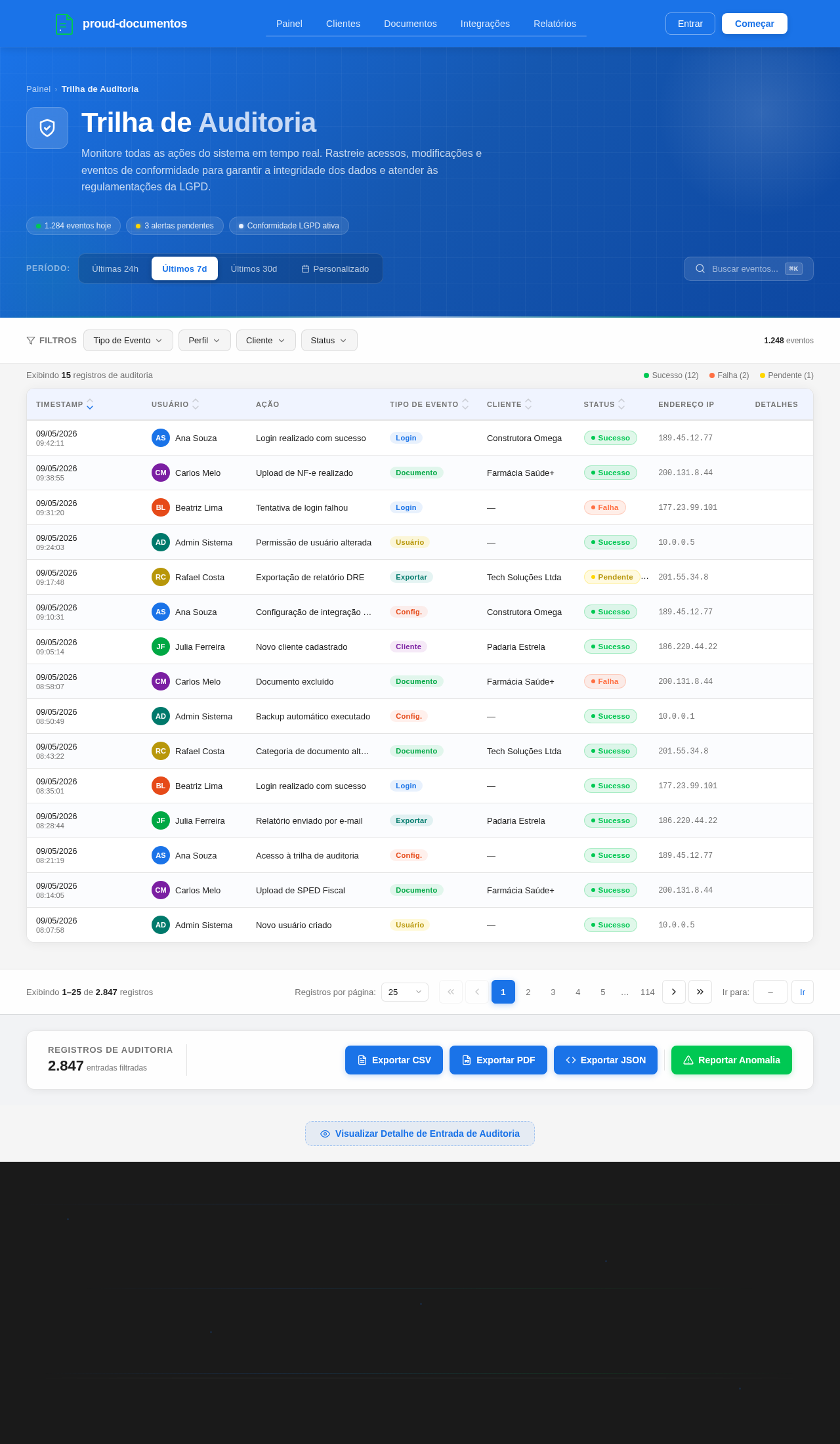 Audit design preview