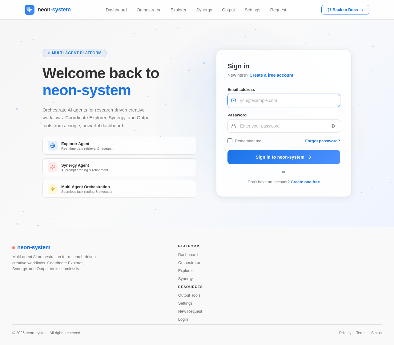 Login design preview