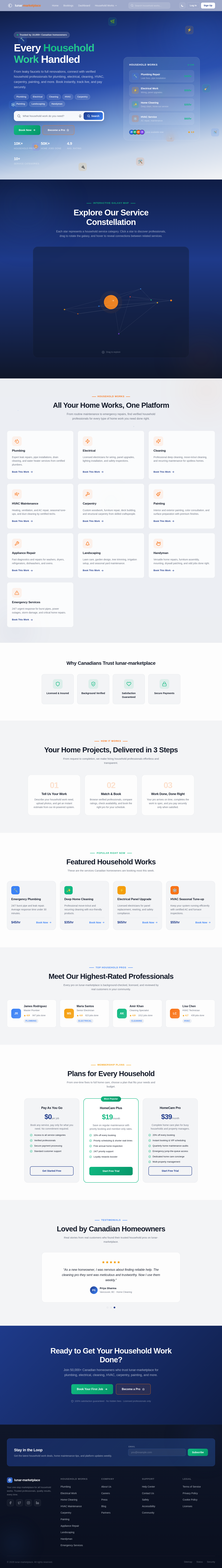 Landing design preview