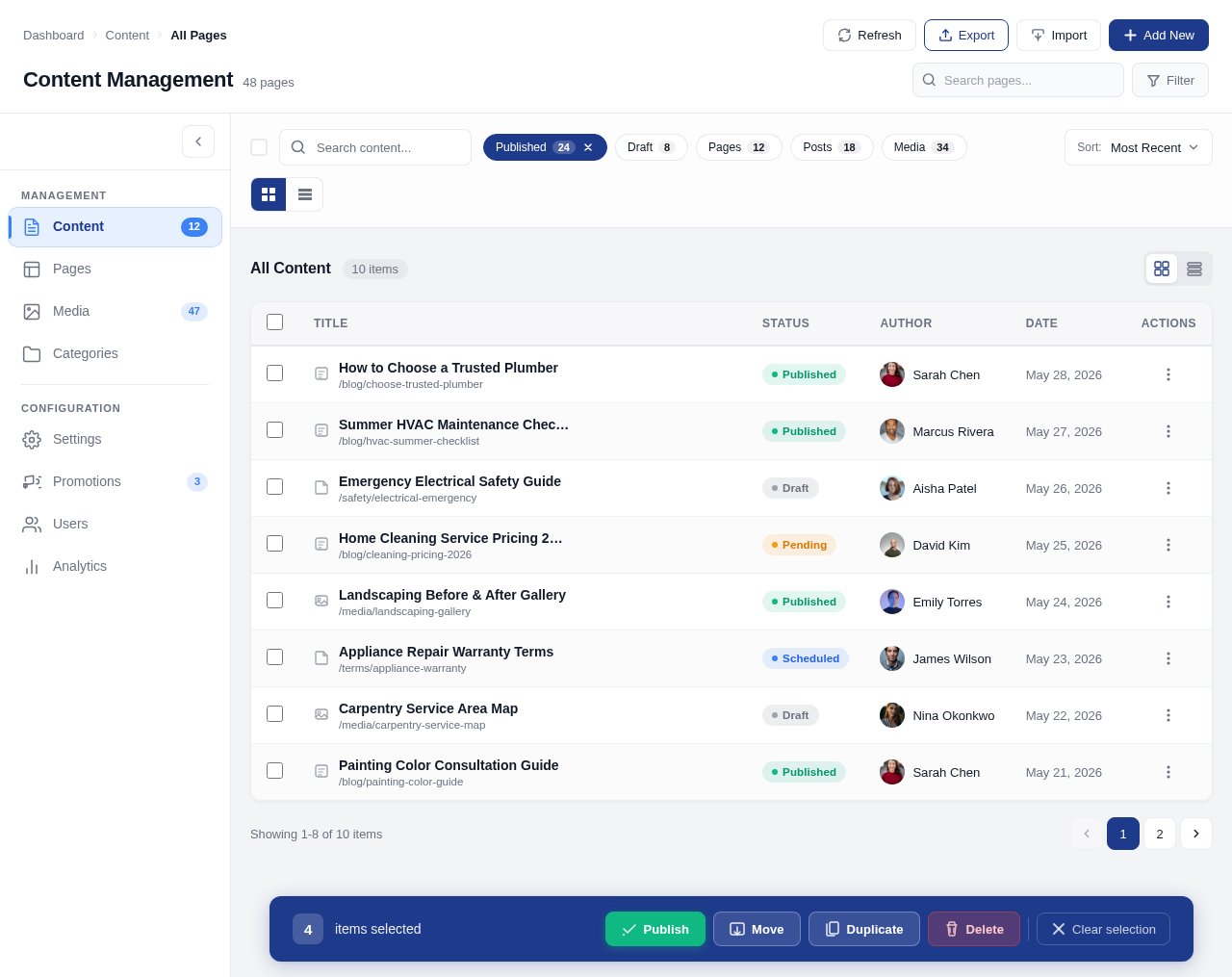 CMS design preview