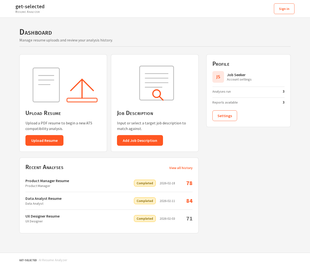 dashboard design preview