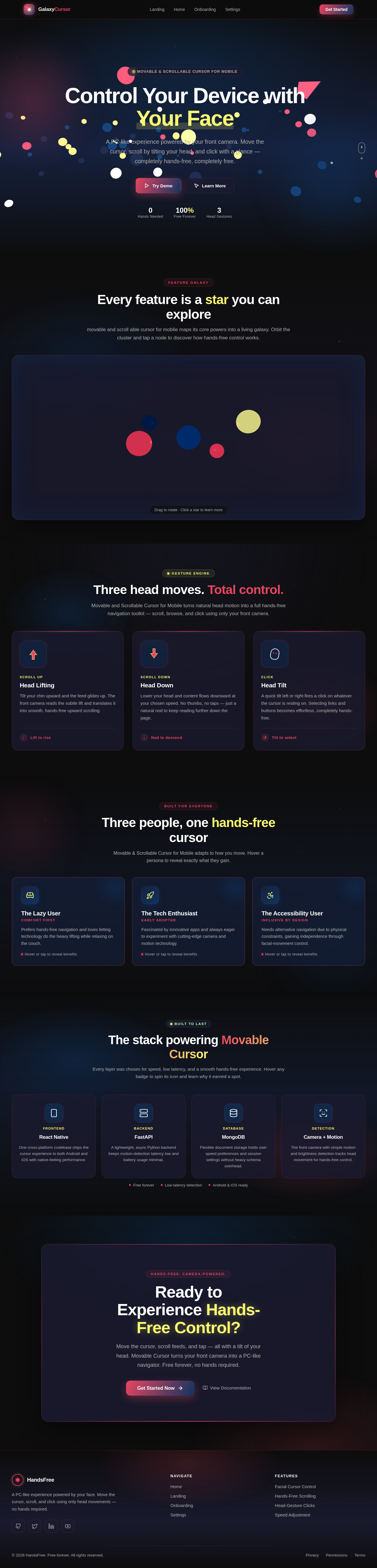 Landing design preview