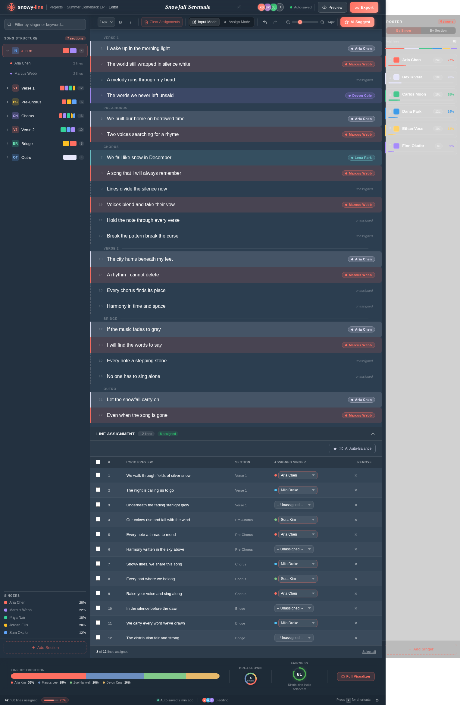 Editor design preview