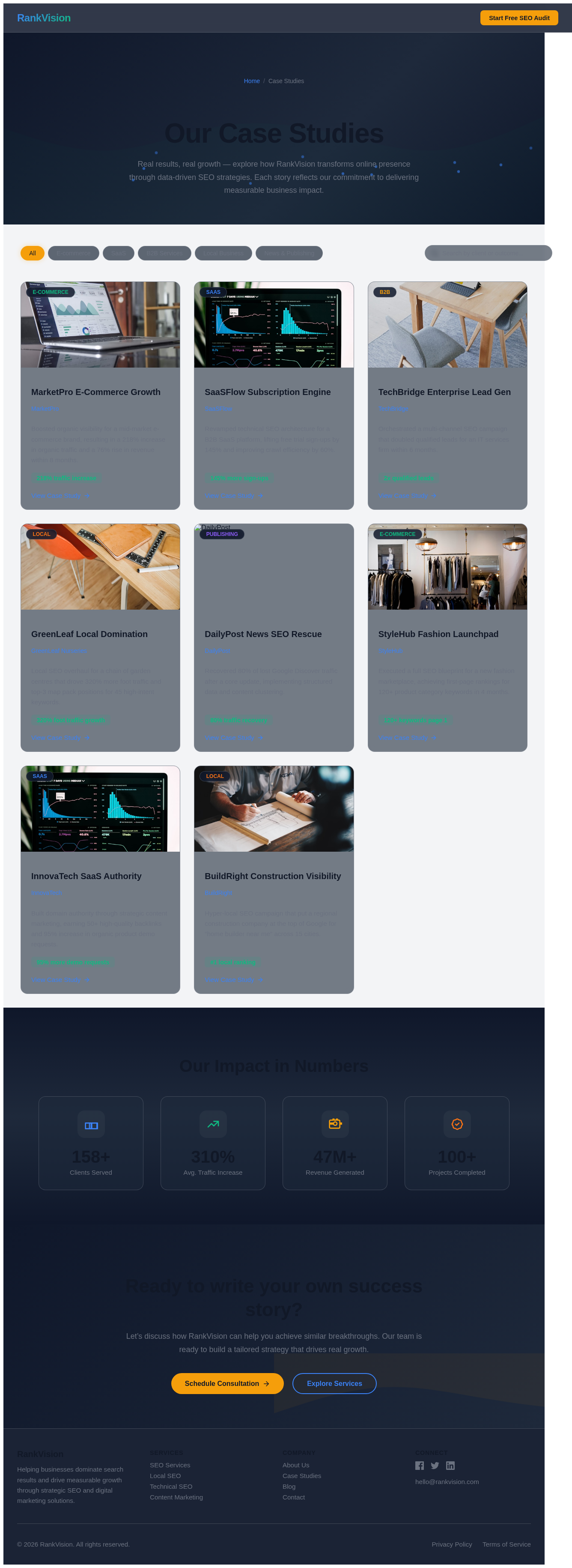 CaseStudies design preview