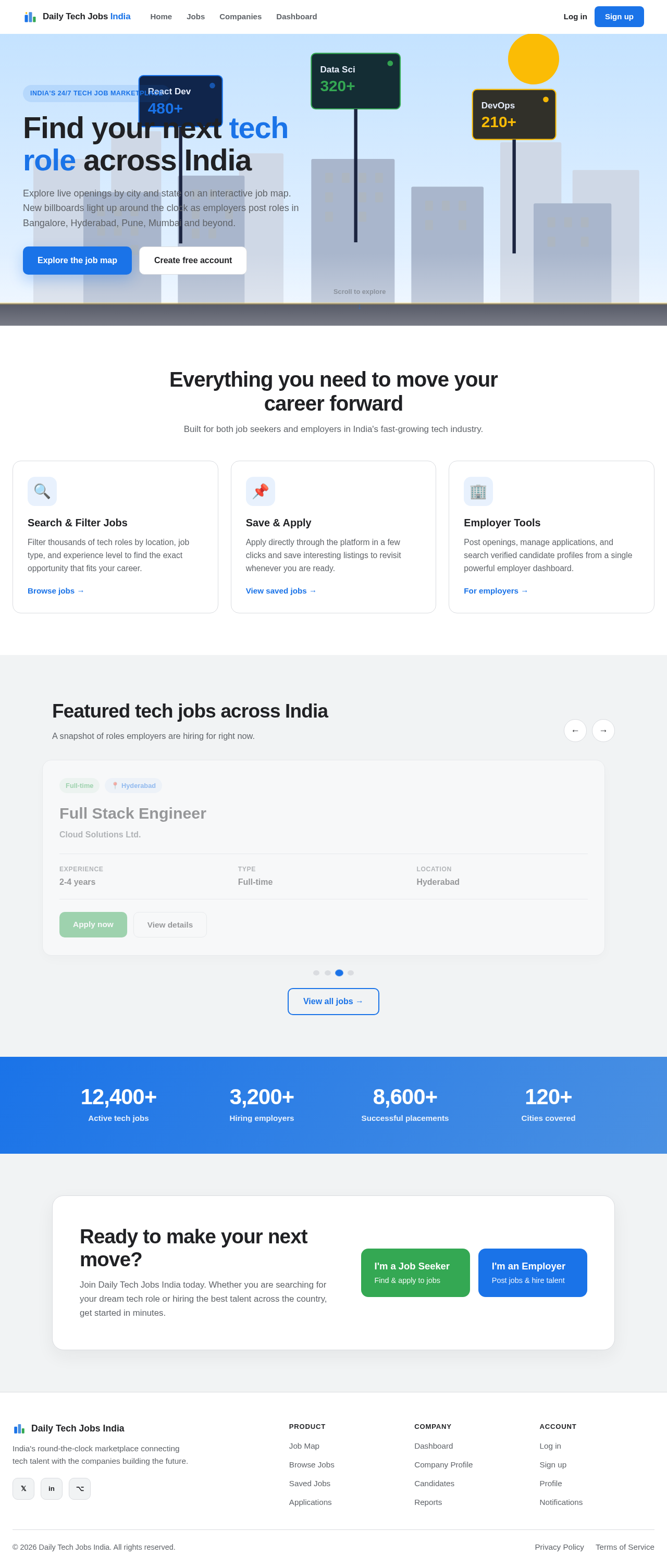 Landing design preview