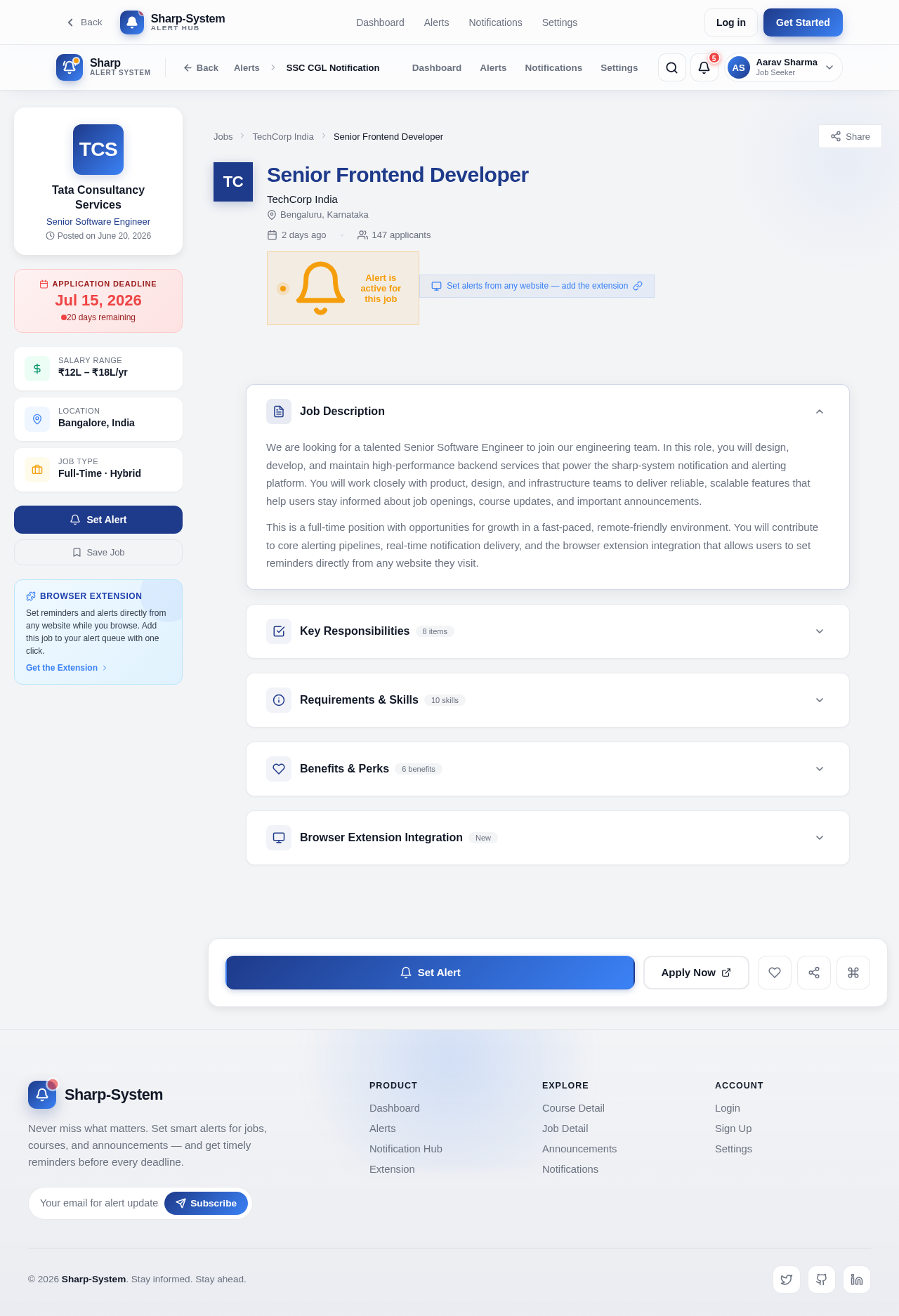 JobDetail design preview
