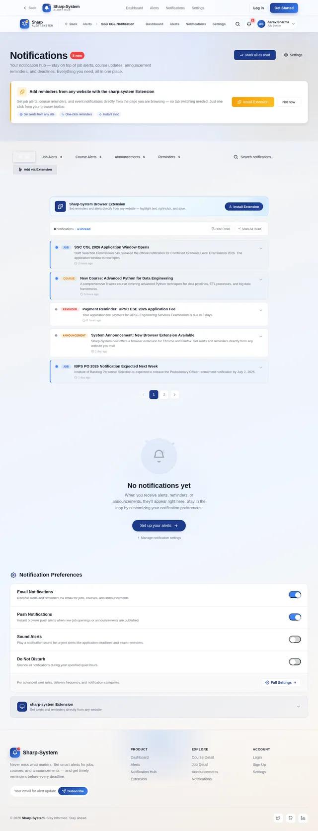 Notifications