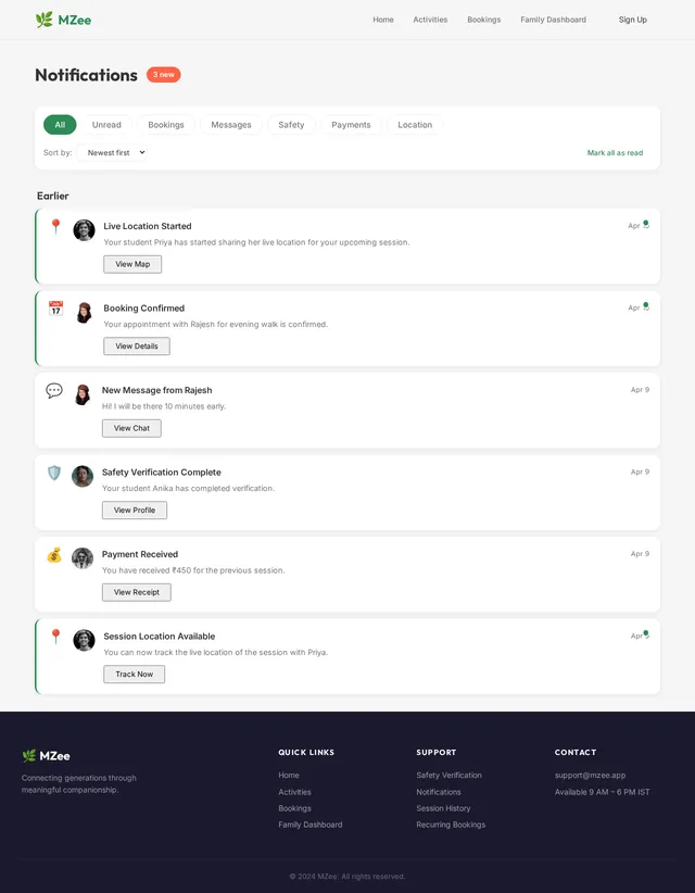 Notifications