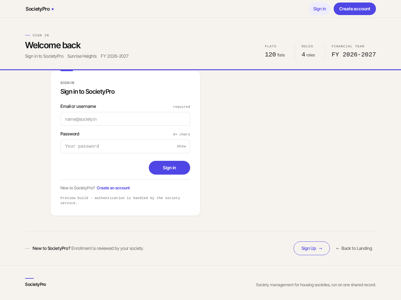 Login design preview