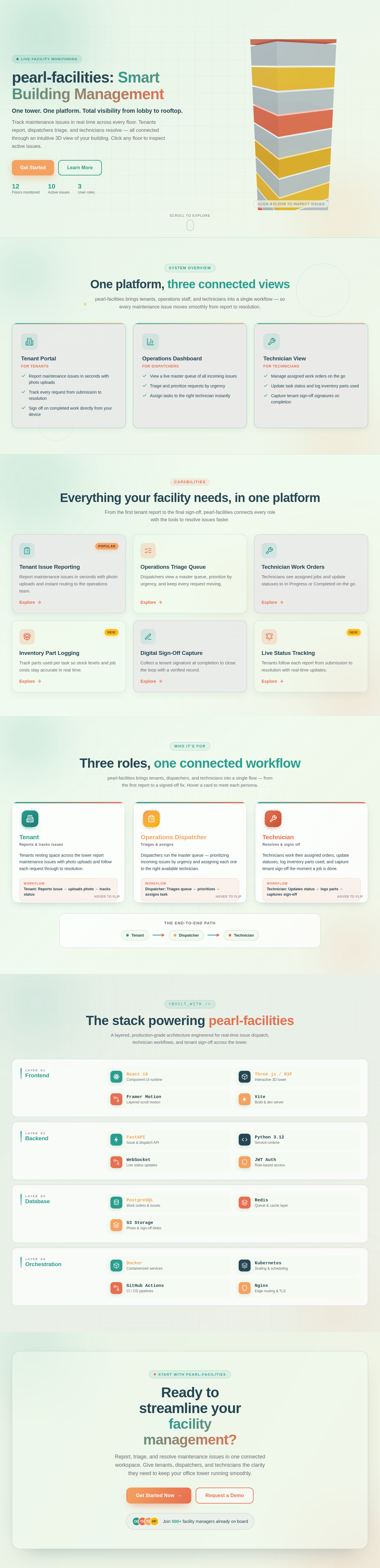Landing design preview