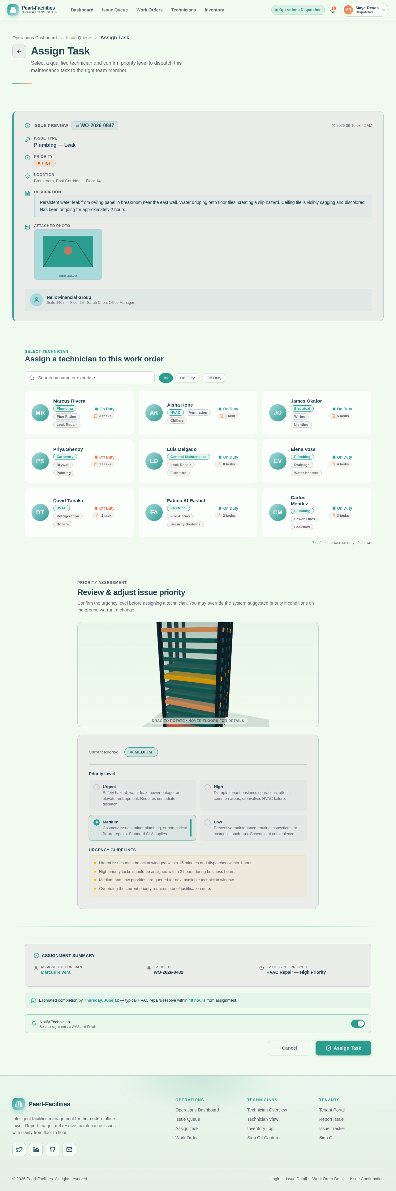 AssignTask design preview