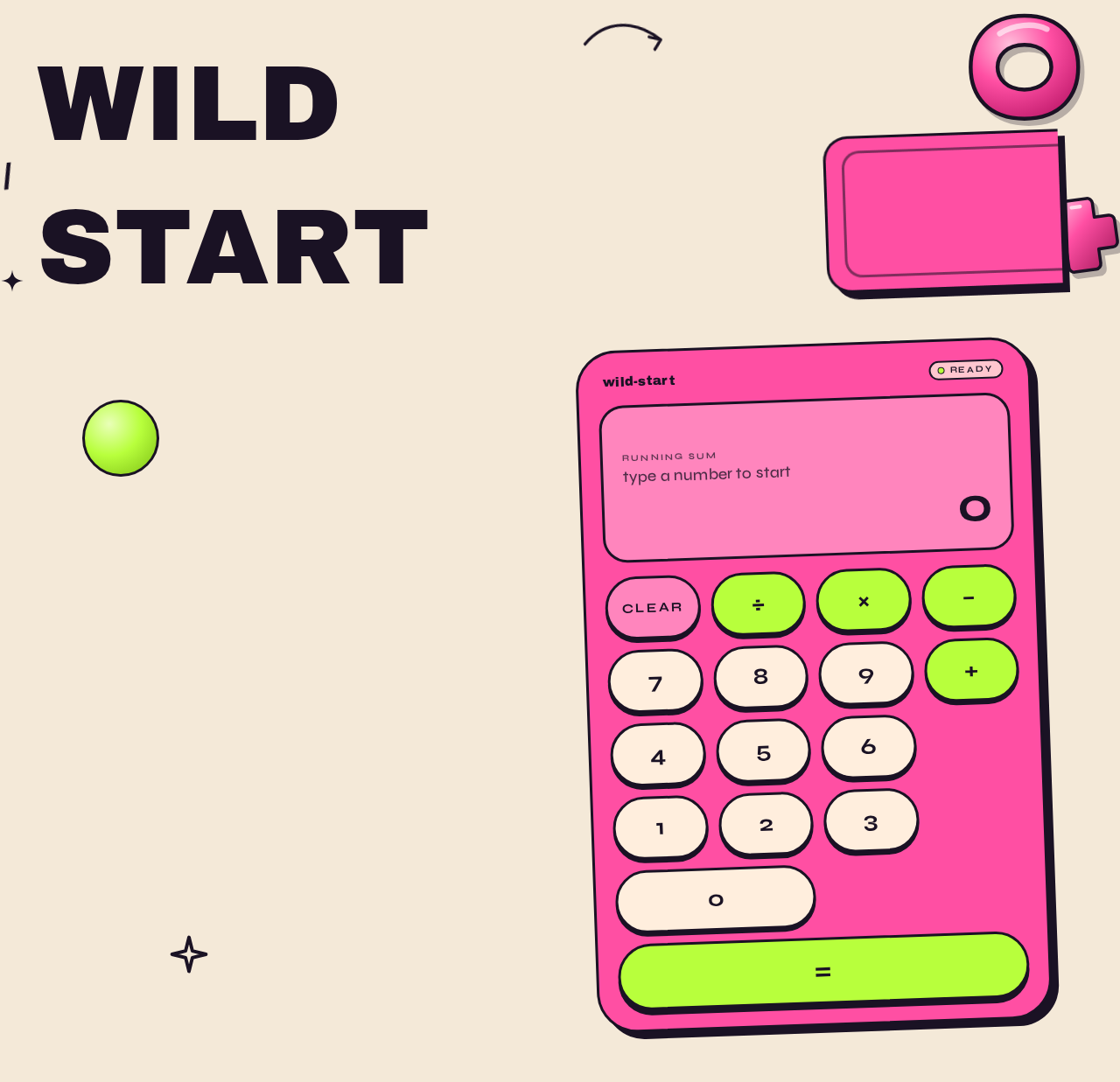 Calculator design preview