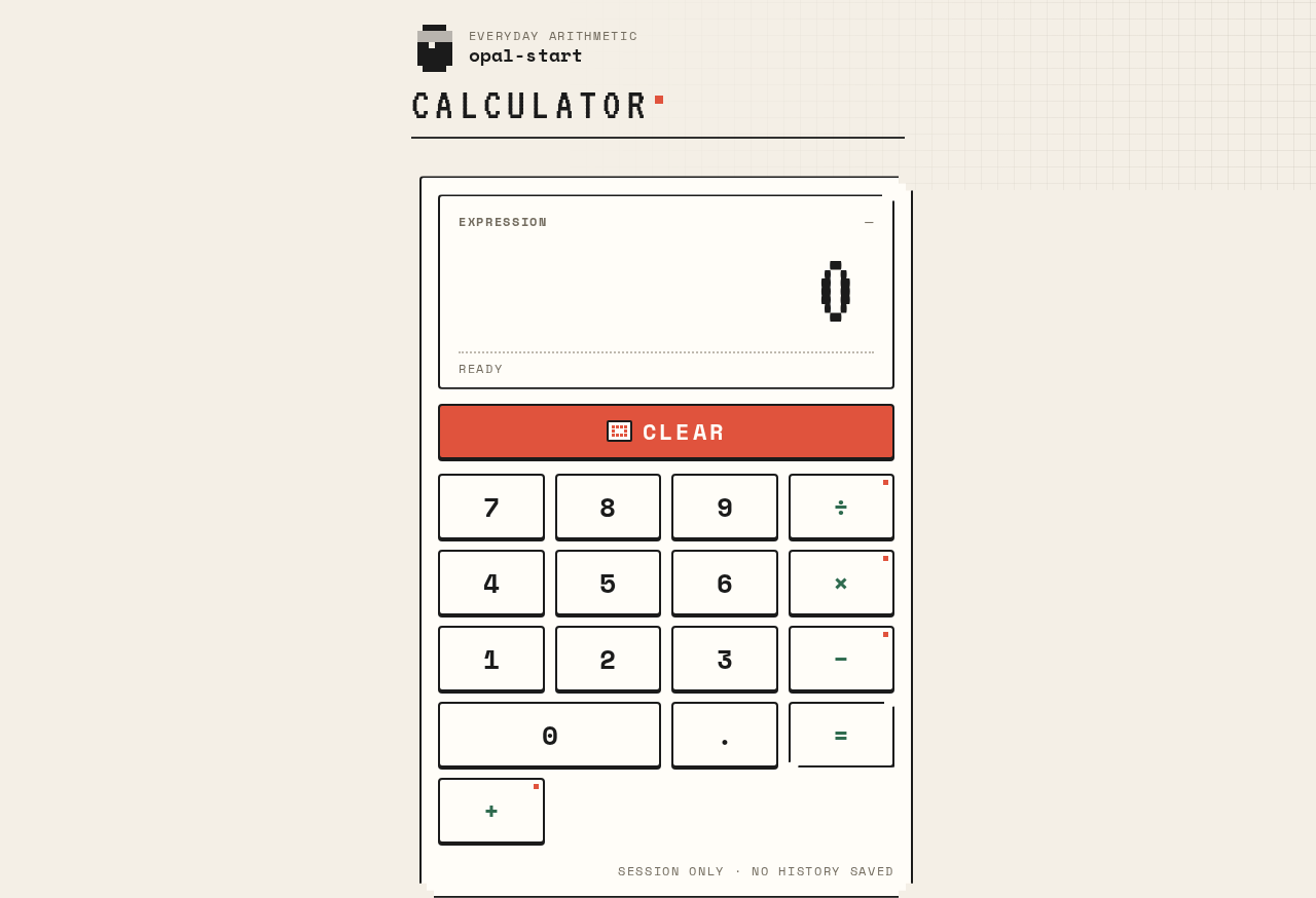 Calculator design preview