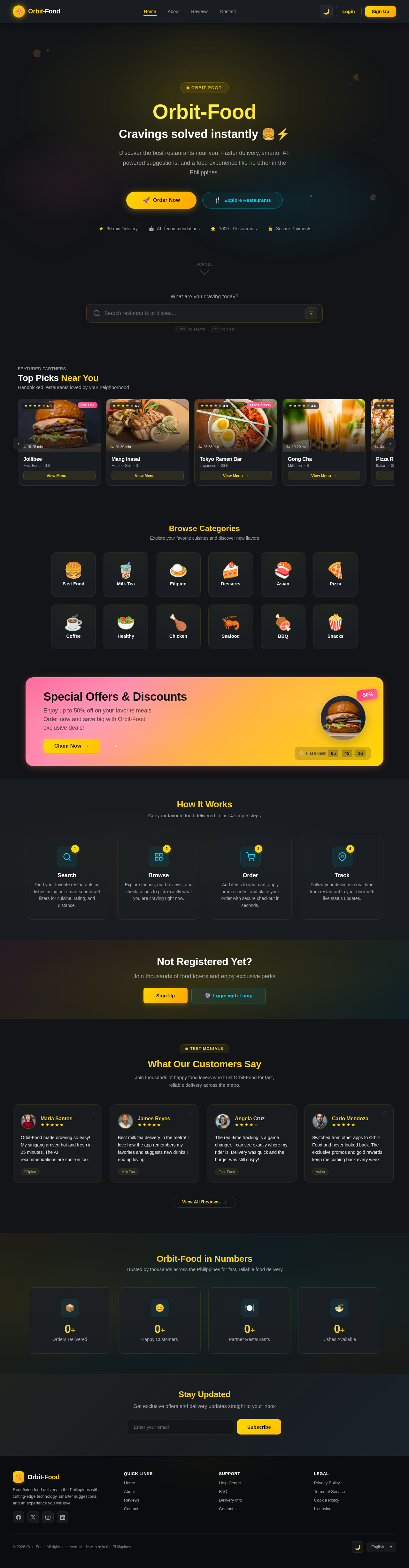 Homepage design preview
