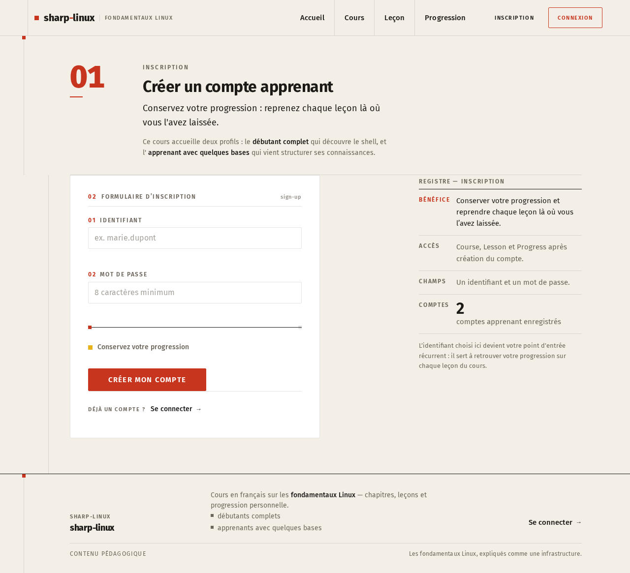 Sign Up design preview