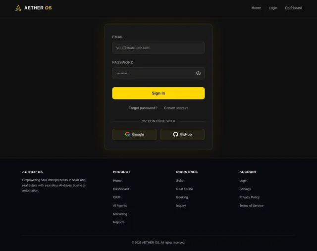 Login