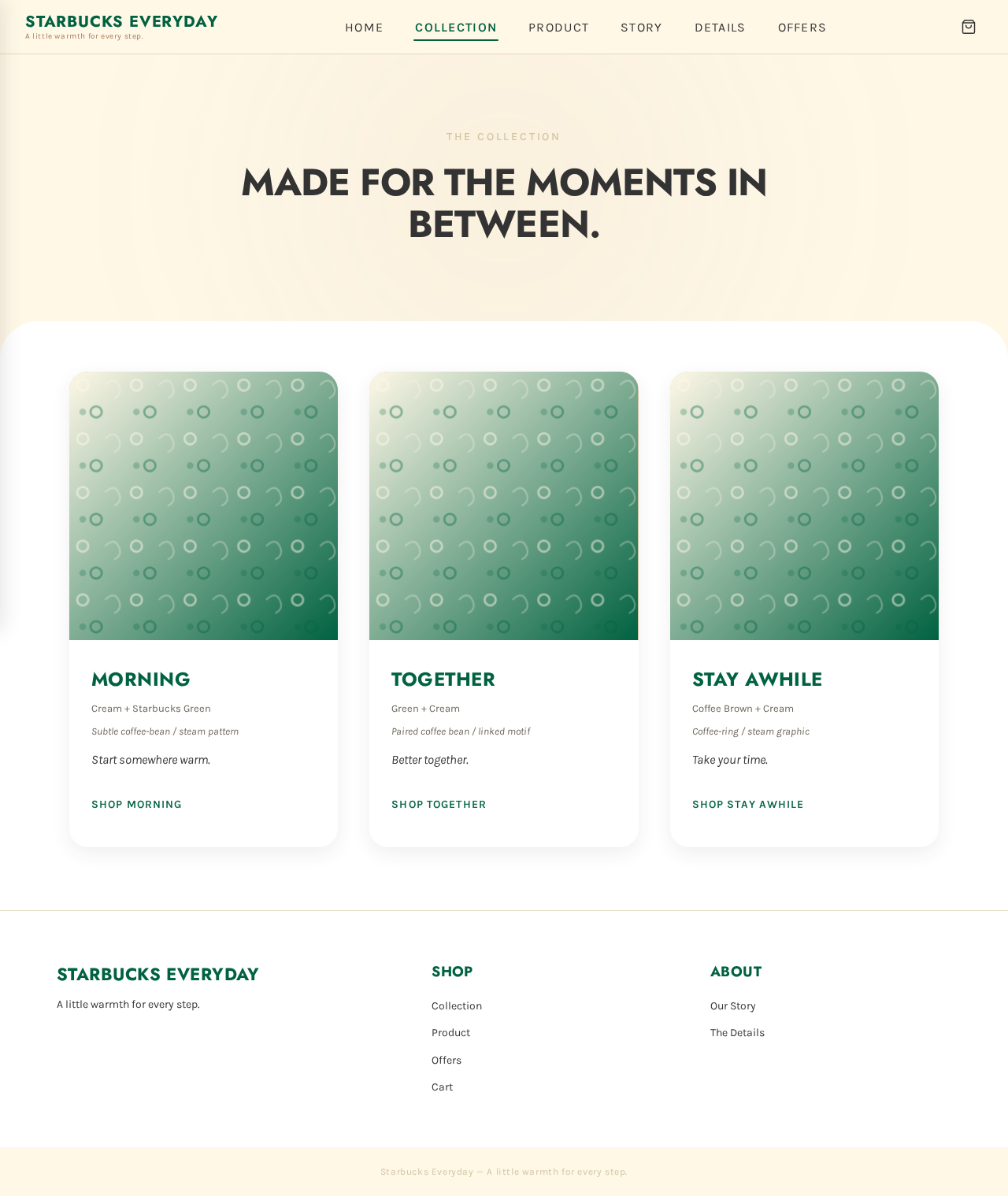 COLLECTION design preview