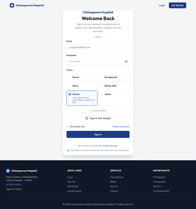 Login