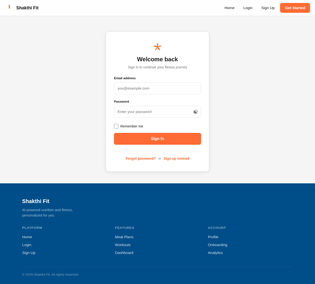 Login design preview