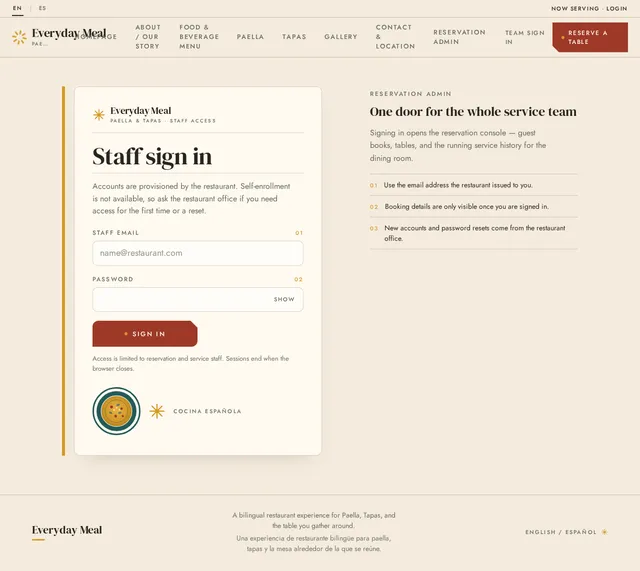 Login