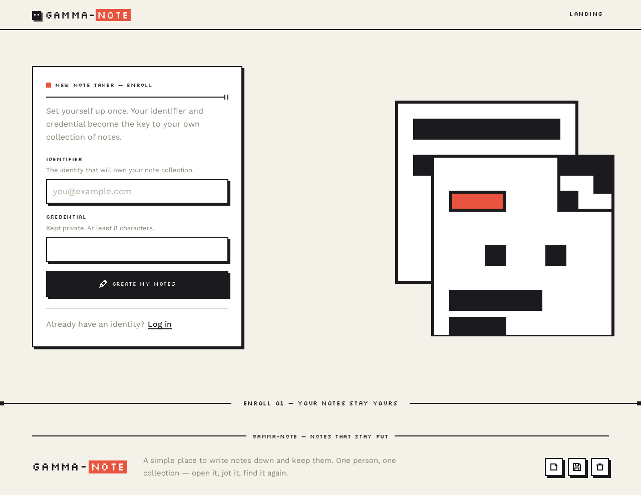 Sign Up design preview