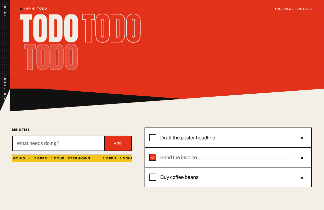 Todo design preview