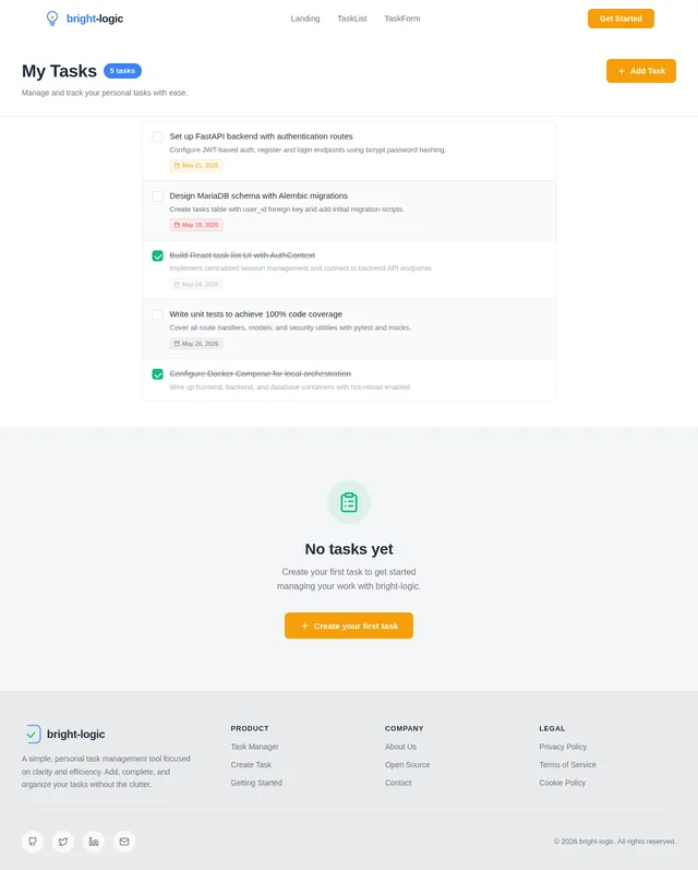 TaskList
