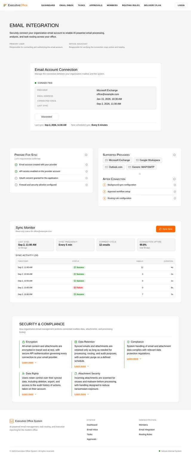 Email Integration